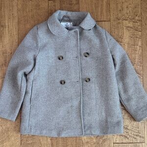 H&M Kids Heathered Peacoat